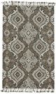 Feizy Abelia Ivory/Gray 4' x 6' Area Rug-0