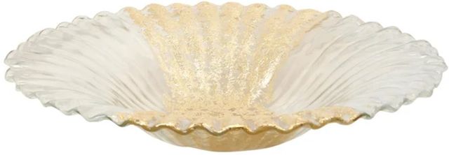 Stylecraft Transparent Crumbs Gold Costole Centerpiece-0