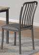 Titus Furniture Gray 3 Piece Dining Set-1