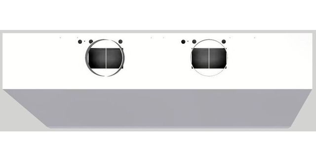 Vent-A-Hood® 66" White Wall Hood-2