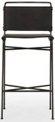 Magnolia Home by Joanna Gaines Jackson Distressed Black Bar Stool-1