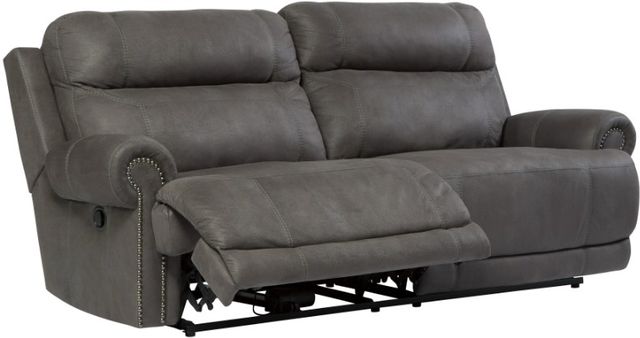 Signature Design by Ashley® Austere 3-Piece Gray Living Room Set with Power Reclining Sofa-1