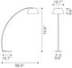 Zuo® Vortex Black Floor Lamp-5