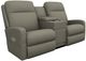 La-Z-Boy® Finley Pewter Power Wall Reclining Loveseat with Console, Headrest, and Lumbar-0