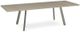 Amisco Customizable Lidya Rectangular Table with Two Solid Ash Leaves -0