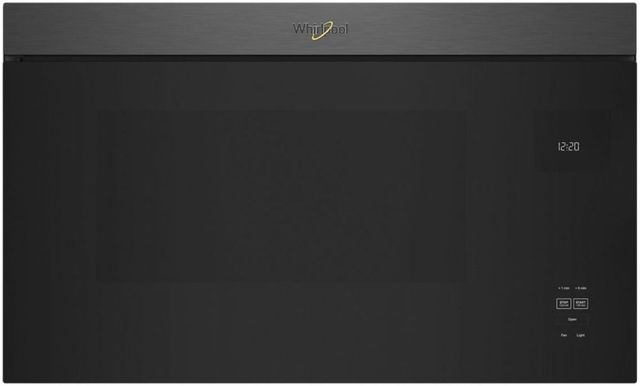 Whirlpool® 1.1 Cu. Ft. Black Stainless Steel Over The Range Microwave -0