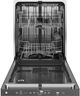 GE® ENERGY STAR® 24" White Top Control Built-In Dishwasher with Sanitize Cycle-1