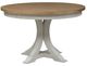 Liberty Furniture Farmhouse Reimagined Chestnut Pedestal Dining Table with Antique White Base-3