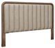 International Furniture Direct Mezquite Light Gray/Natural Upholstered Queen Panel Bed-4