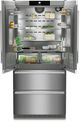 Liebherr 36'' 18.9 Cu. Ft. Stainless Steel Counter Depth French Door Refrigerator with BioFresh-2