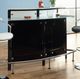 Coaster® Keystone Black Glass Top Bar Unit-3