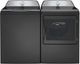 GE Profile™ Diamond Gray Top Load Washer & Electric Dryer Laundry Pair-0