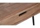 Jofran Inc. Rollins Natural End Table with Black Base-4