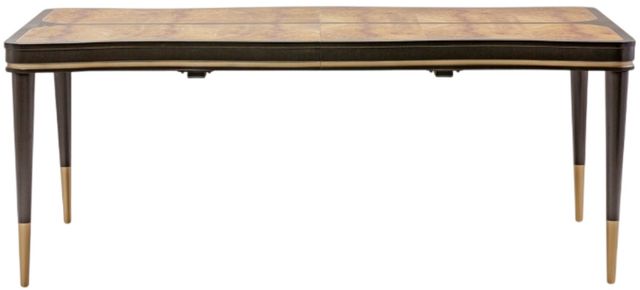 Michael Amini® Malibu Crest Crotch Mahogany Dining Table-3