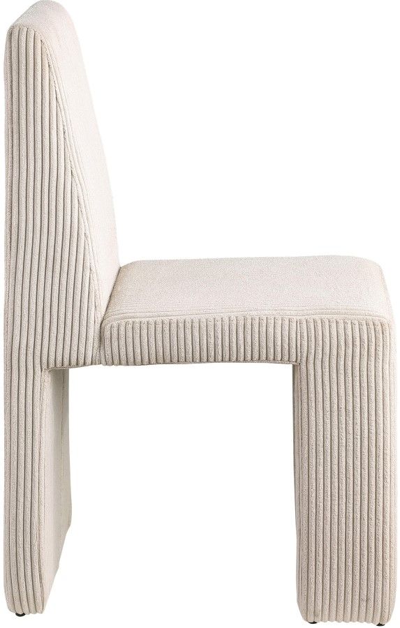 Meridian Furniture Benson Beige Upholstered Dining Side Chair-2