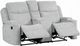 ACME Furniture Galya Light Gray Manual Reclining Loveseat-0