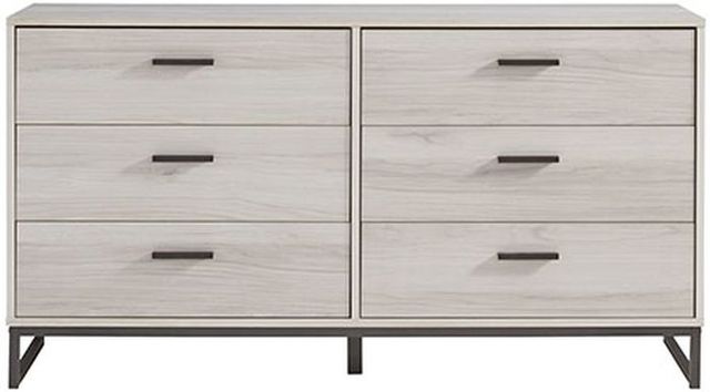 Signature Design by Ashley® Socalle 4-Piece Natural Twin Panel Headboard Set-2