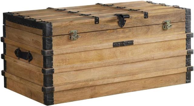 Coaster® Simmons Natural/Black Storage Trunk