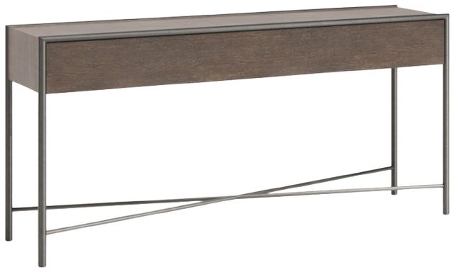 Bernhardt Living Outline Cassel Console Table with Atra Base-0