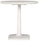 Classic Home Paulina White 31" Outdoor Concrete Dining Table-2
