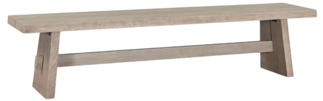Home Trends & Design Piedmont Matte Driftwood Bench-0