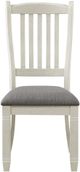 Homelegance® Granby Antique White/Gray Side Chair-2