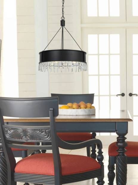 Cal® Lighting & Accessories Roby 4-Light Iron Chandelier-1