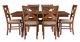 Powell® Kraven 7-Piece Dark Hazelnut Dining Set-0