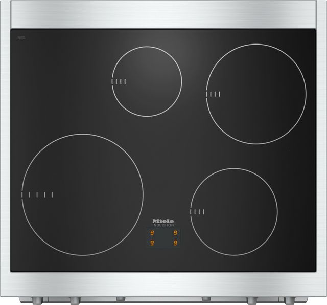 Miele 30" Clean Touch Steel™ Slide In Induction Range -1