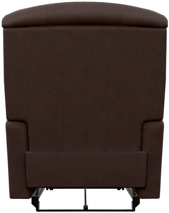 La-Z-Boy® Reed Walnut Leather Manual Wall Recliner-4