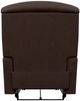 La-Z-Boy® Reed Walnut Leather Manual Wall Recliner-4