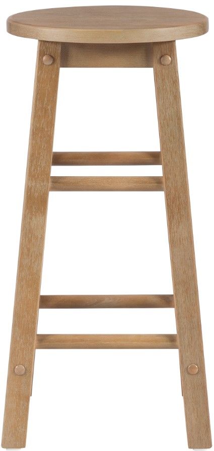Linon Abby Gray Wash Counter Stool-3