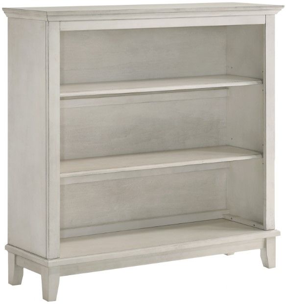 Intercon San Mateo Rustic White Youth Bookcase-0