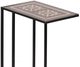 A & B Home Raj 2-Piece Inlaid Brass Nesting Table Set -1