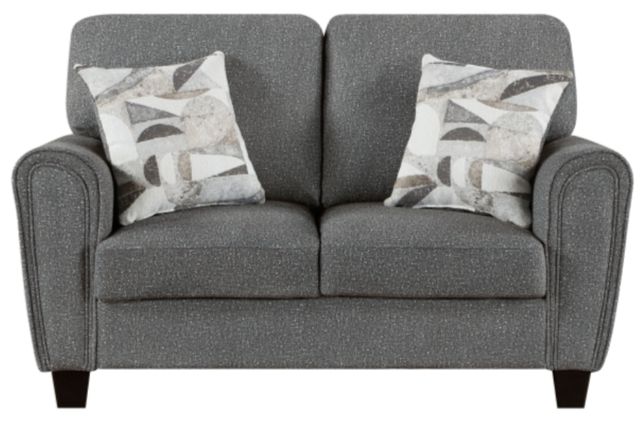 Homelegance® Lemond Dark Gray Loveseat-2