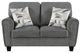 Homelegance® Lemond Dark Gray Loveseat-5