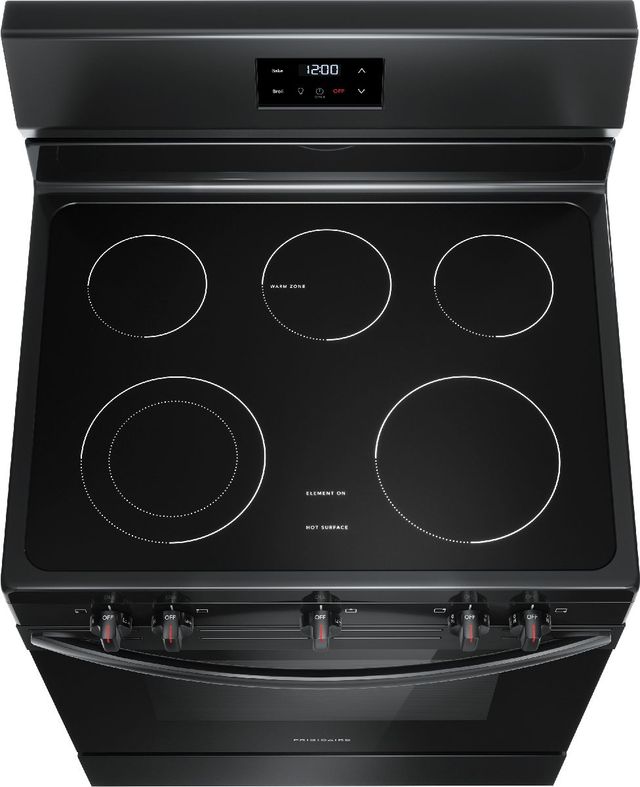 Frigidaire® 30" Black Freestanding Electric Range-3
