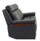 Kuka Home Leather Power Reclining Sofa-3