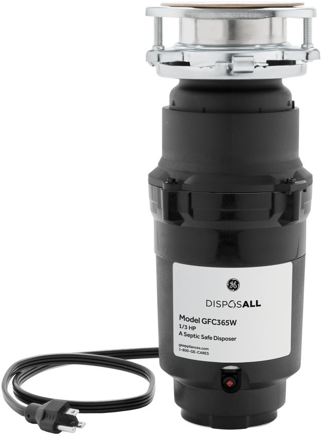 GE® Disposall® 1/3 HP Continuous Feed Garbage Disposal
