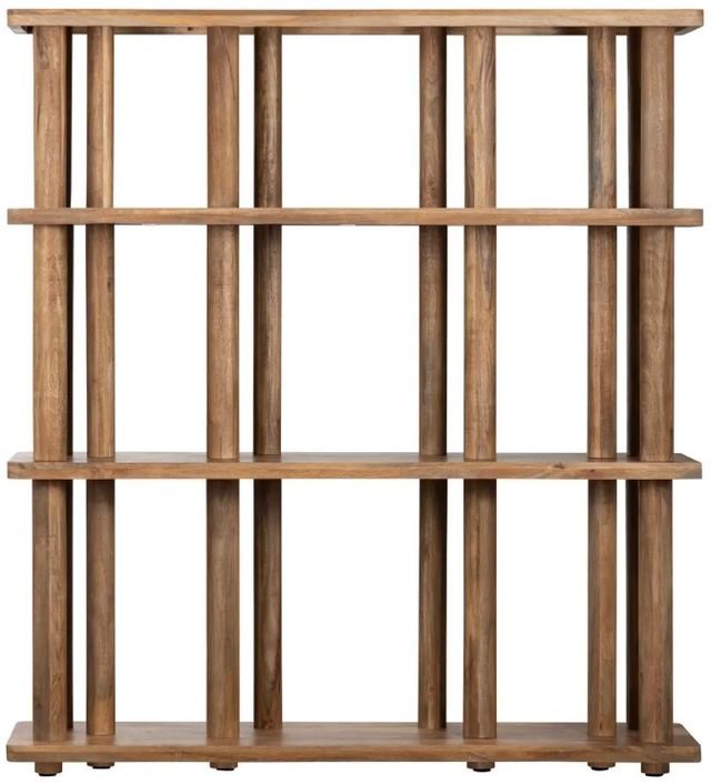 Crestview Collection Cairo Brown Bookshelf-1