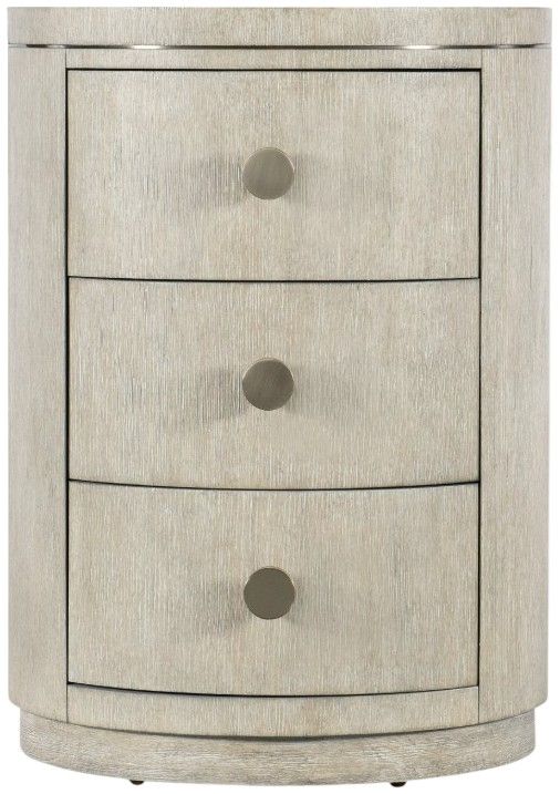 Hooker® Furniture Modern Mood Diamond Round Nightstand-2