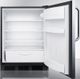 Accucold® by Summit® 5.5 Cu. Ft. Stainless Steel Under the Counter Refrigerator-2