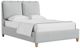 Artisan & Post by Vaughan-Bassett Pure Maple Blue Mist/Syrup Queen Upholstered Panel Bed -0