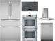 Thermador® 5 Piece Stainless Steel Induction Kitchen Package-0