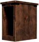 Legends Home Farmhouse Aged Whiskey Chairside Table-4