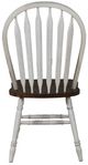 Liberty Furniture Carolina Crossing Antique Honey/White Windsor Side Chair-4