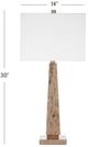 Bassett Mirror Zari Brown Table Lamp-3