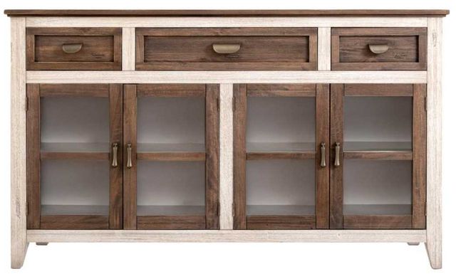 International Furniture Direct Sahara Brown Console-3
