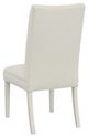 Fairfield® Customizable Entree Dining Concave Tall Back Dining Chair with Linen Legs-3