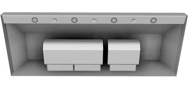 Vent-A-Hood® 60" Stainless Steel Wall Mounted Liner Insert Range Hood-2